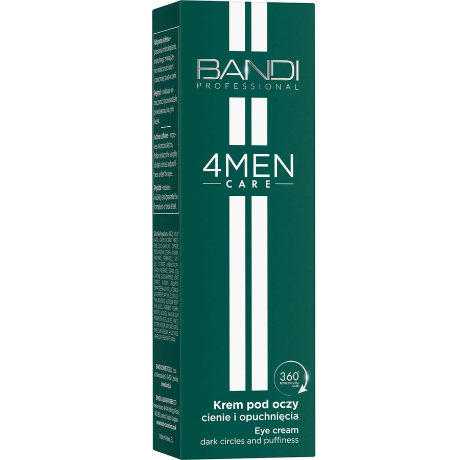 Bandi 4Men Care, крем для глаз от темных кругов и отеков, для мужчин, 14 мл: цены и характеристики