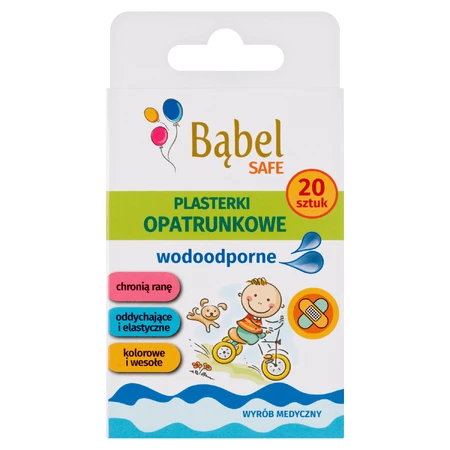 Пластир для дитячих бульбашок Langsteiner Bubble Sea, дитячий, водостійкий, 20 шт.: ціни та характеристики