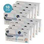 Deepblue 5in1, комбинированный набор антигенов, SARS-CoV-2 & Influenza A/B & RSV & ADV, диагностический тест на 5 вирусов, 10 штук: цены и характеристики