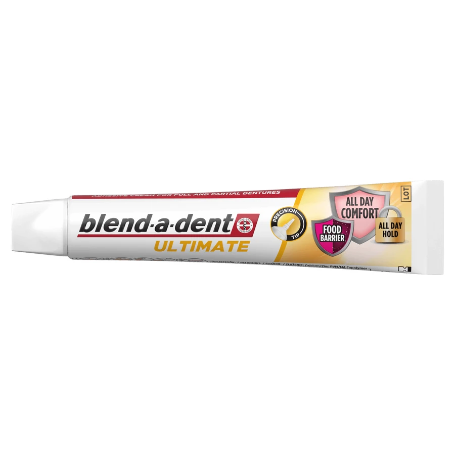 Blend-a-dent Ultimate Fresh, Адгезивний крем для зубних протезів, 40 мл: ціни та характеристики