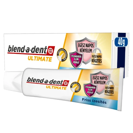 Blend-a-dent Ultimate Fresh, Адгезивний крем для зубних протезів, 40 мл: ціни та характеристики
