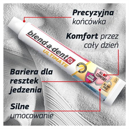 Blend-a-dent Ultimate Fresh, Адгезивний крем для зубних протезів, 40 мл: ціни та характеристики
