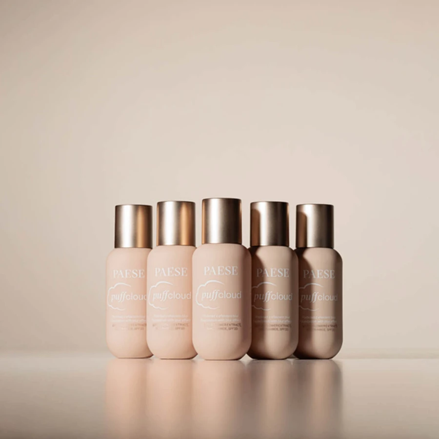Paese Puff Cloud, сатиновая тональная основа для лица с эффектом размытия, 04 Shell Beige, SPF 20, 37 мл: цены и характеристики