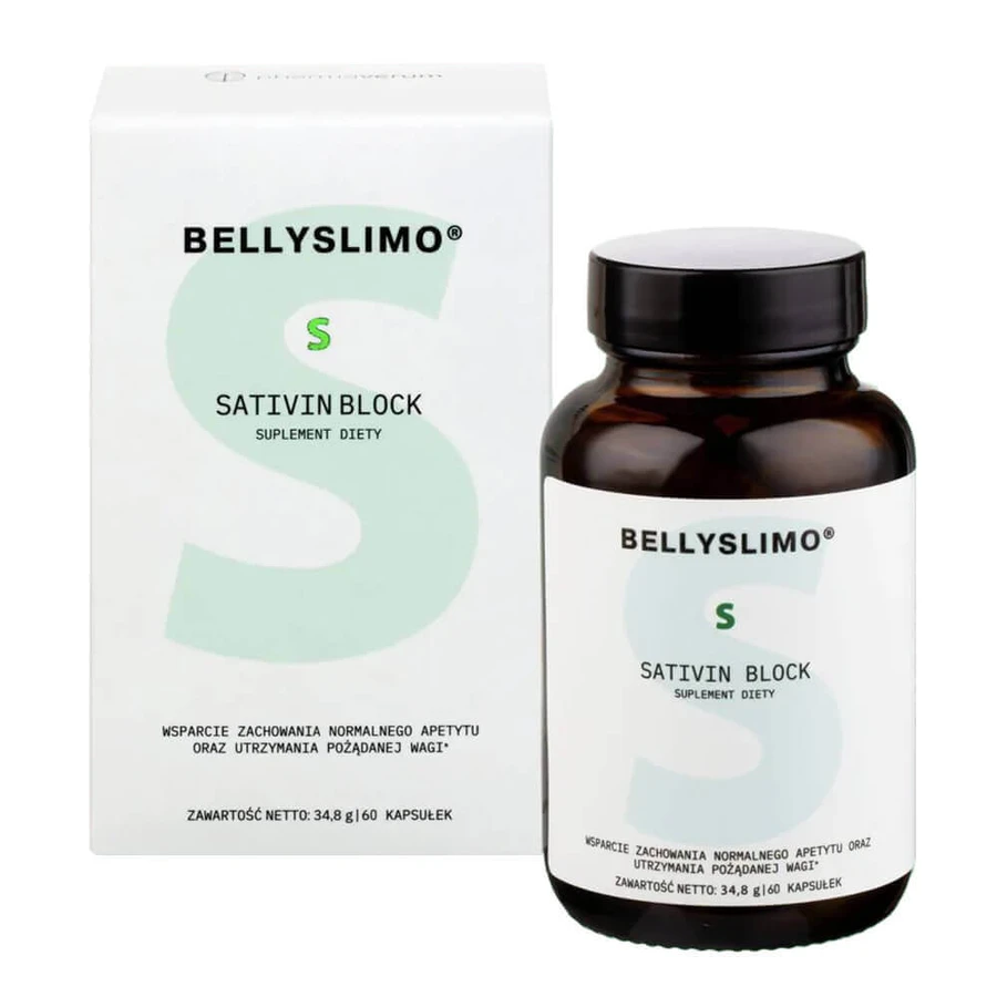 Bellyslimo Sativin Block, 60 капсул: ціни та характеристики