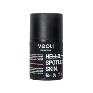 Veoli Botanica Hello, Бездоганна шкіра, крем широкого спектру дії з легким захистом від фотостаріння, для шкіри з гіперпігментацією, SPF 50+, 50 мл