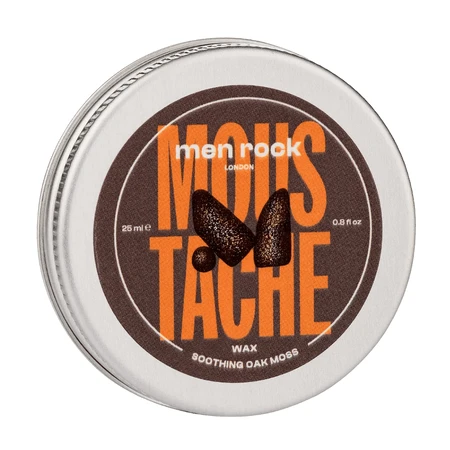 Men Rock Soothing Moustache Wax, воск для бороды и усов, дубовый мох, 25 мл: цены и характеристики