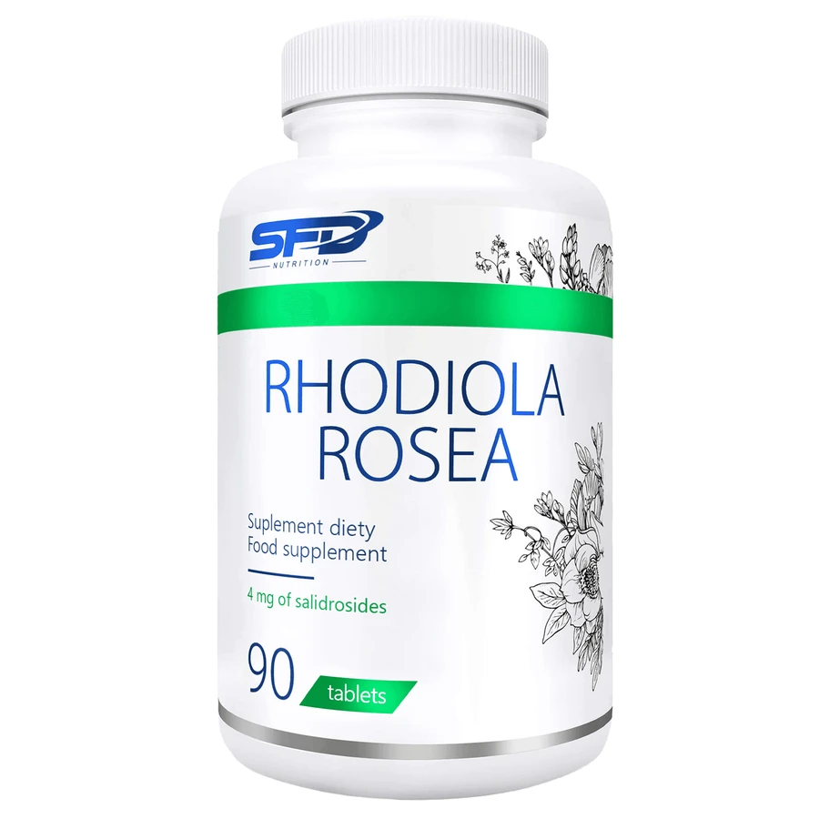 SFD Adapto Rhodiola Rosea, Родіола рожева, 90 таблеток: ціни та характеристики