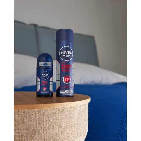Nivea Men Dry Impact, антиперспірант-ролик для чоловіків, 50 мл: ціни та характеристики