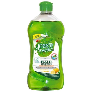 Green Emotion, ультраконцентрований гель для миття посуду, гіпоалергенний, лимон, 500 мл