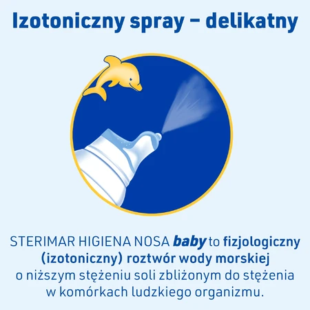 Sterimar Baby Nasal Hygiene, фізіологічний назальний спрей від 0 до 3 років, 100 мл: ціни та характеристики