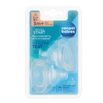Canpol Babies Easystart, силиконовая соска для бутылочек с широким горлышком, бесплатная, 3-6 месяцев, 2 штуки: цены и характеристики