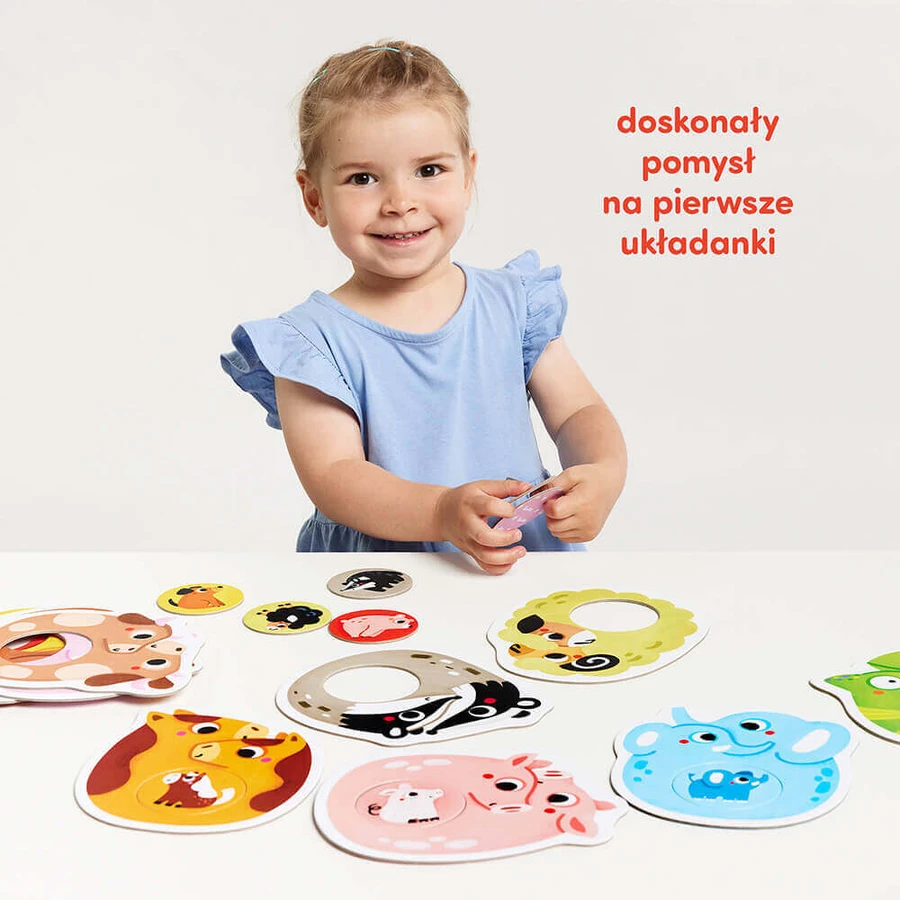 Пазлы CzuCzu First Puzzle Families, для детей от 15 месяцев, 22 элемента: цены и характеристики