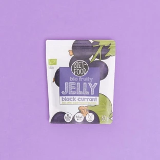 Diet-Food Jelly, фруктовое желе, черная смородина, Bio, 50 г