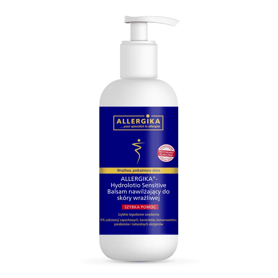 Allergica Hydrolotio Sensitive, зволожуючий лосьйон для тіла, чутлива шкіра, 500 мл: ціни та характеристики