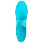Вібратор для пальців Satisfyer Teaser, синій, 1 шт.: ціни та характеристики