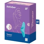 Вібратор для пальців Satisfyer Teaser, синій, 1 шт.: ціни та характеристики