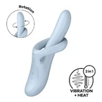 Satisfyer Heat Flex 4, вибратор с подогревом для стимуляции точки G, синий, 1 шт.: цены и характеристики