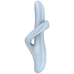 Satisfyer Heat Flex 4, вибратор с подогревом для стимуляции точки G, синий, 1 шт.: цены и характеристики