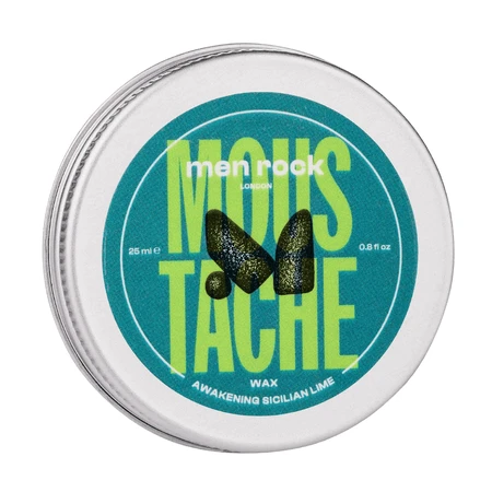 Men Rock Awakening Moustache Wax, воск для усов и бороды, сицилийский лайм, 25 мл: цены и характеристики