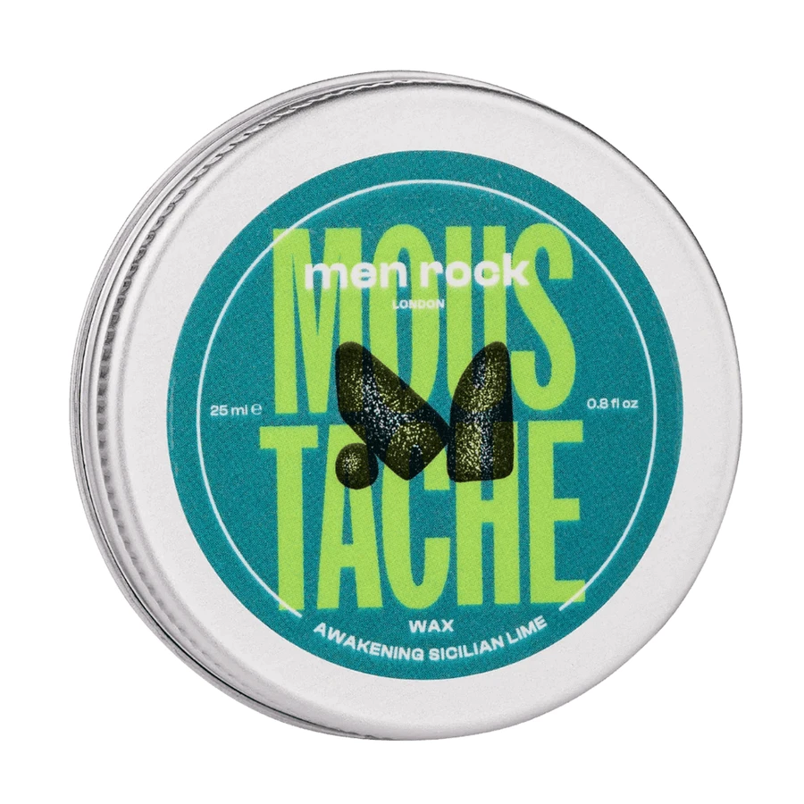 Men Rock Awakening Moustache Wax, воск для усов и бороды, сицилийский лайм, 25 мл: цены и характеристики