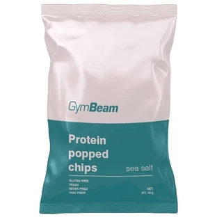 GymBeam, протеїнові чіпси, морська сіль, 40 г