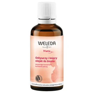 Weleda, питательное и успокаивающее масло для бюста, 50 мл