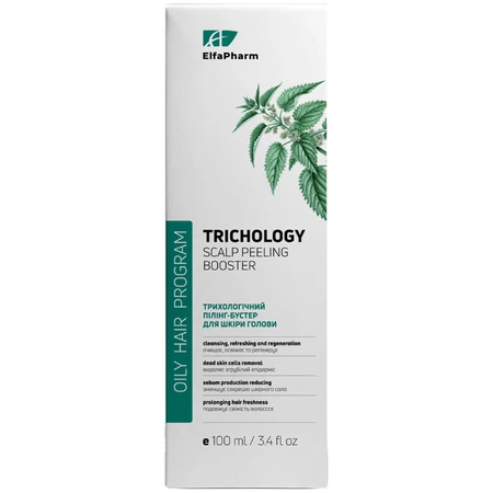 Пилинг-бустер для кожи головы Elfa Pharm Oily Hair трихологический 100 мл: цены и характеристики