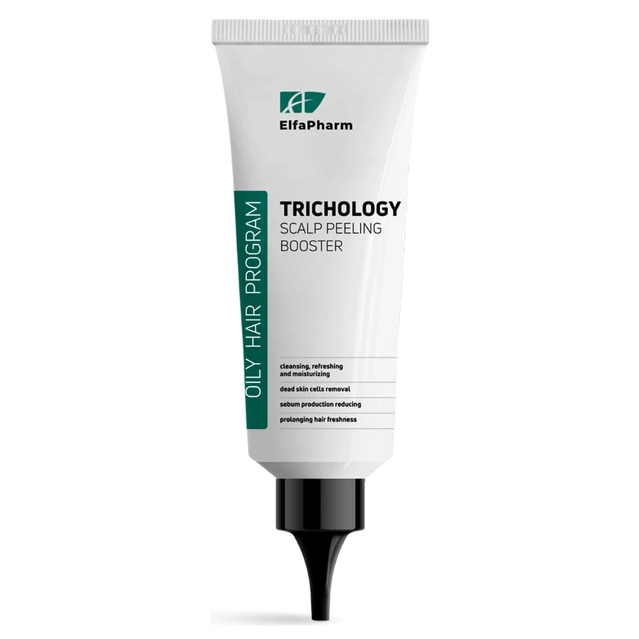 Пилинг-бустер для кожи головы Elfa Pharm Oily Hair трихологический 100 мл: цены и характеристики