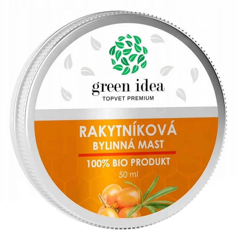 Green Idea, облепиховая мазь 100% био, 50 мл: цены и характеристики