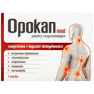 Opokan Med, зігріваючий пластир, 1 штука