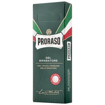 Proraso Green, відновлюючий гель для порізів після гоління, 10 мл: ціни та характеристики