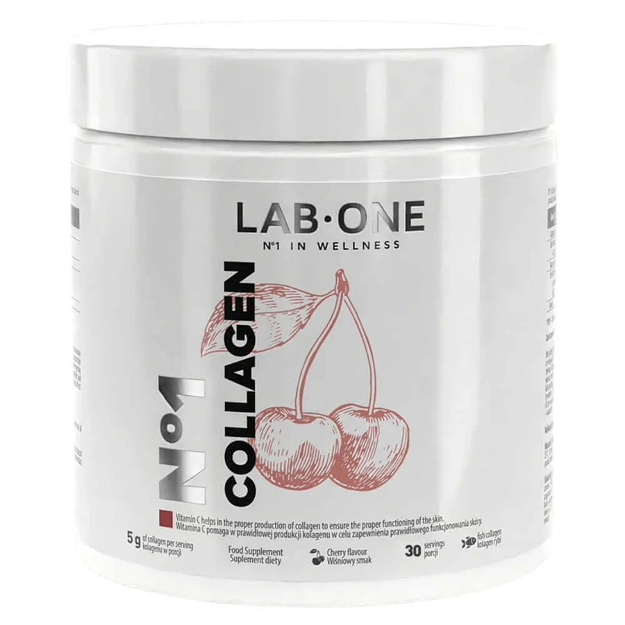 Lab One No 1 Коллаген, вишневый вкус, 200 г: цены и характеристики