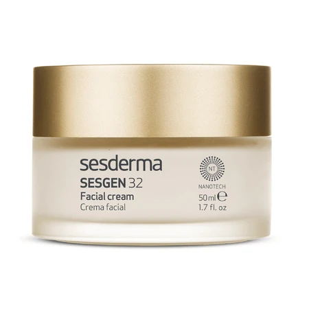 Набір Sesderma Sesgen 32, живильний крем для обличчя, що активує клітини, 50 мл + крем для контуру очей, 15 мл: ціни та характеристики