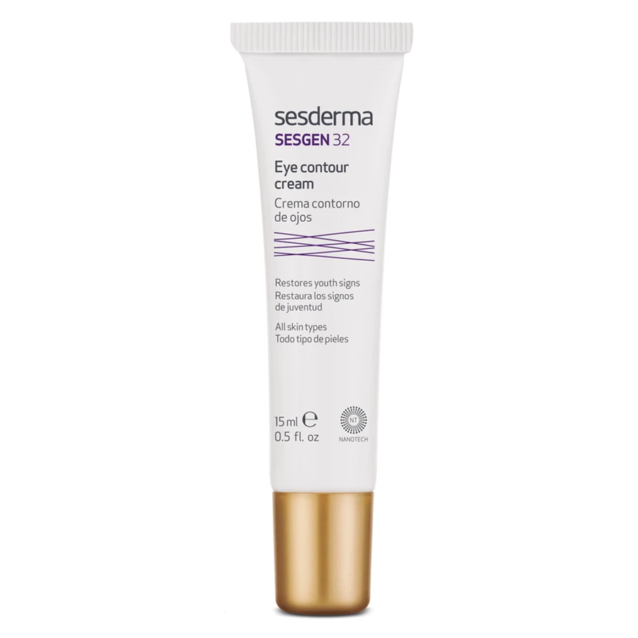 Набір Sesderma Sesgen 32, живильний крем для обличчя, що активує клітини, 50 мл + крем для контуру очей, 15 мл: ціни та характеристики