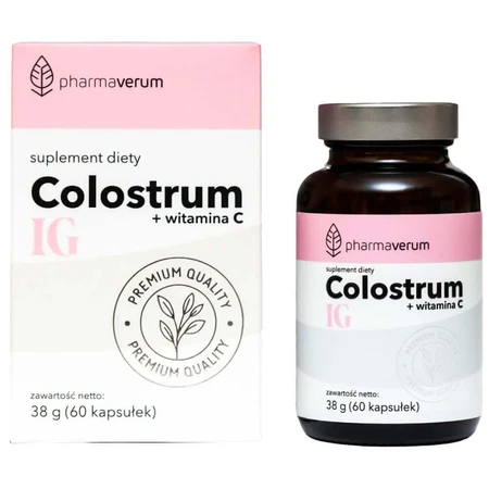 Pharmaverum Colostrum IG, 60 капсул: ціни та характеристики