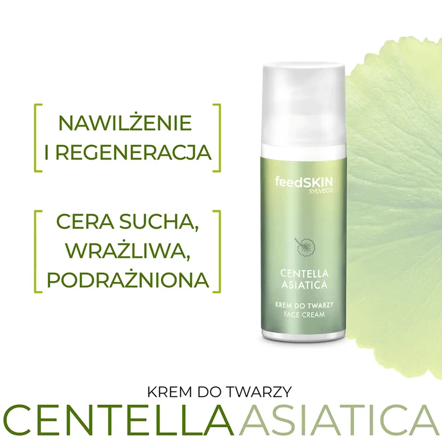 Sylveco FeedSkin Centella Asiatica, крем для обличчя з центеллою азіатською, 50 мл: ціни та характеристики