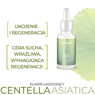 Sylveco FeedSkin Centella Asiatica, заспокійливий еліксир з центеллою азіатською, 30 мл
