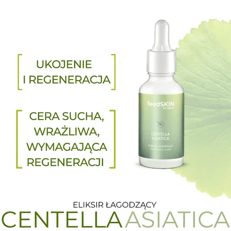 Sylveco FeedSkin Centella Asiatica, заспокійливий еліксир з центеллою азіатською, 30 мл: ціни та характеристики