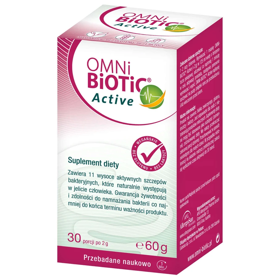OmniBiotic Active, порошок, 60 г: цены и характеристики