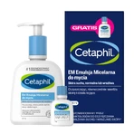 Cetaphil EM, мицеллярная эмульсия для умывания, 236 мл + мицеллярная эмульсия для умывания, мини-продукт, 29 мл бесплатно: цены и характеристики