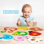 CzuCzu First Toddler Puzzles, пазли для дітей, від 12 місяців, 16 елементів: ціни та характеристики