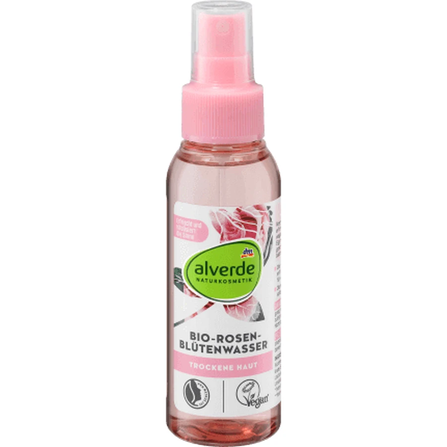 Alverde Naturkosmetik Эко розовая вода для лица 100 мл: цены и характеристики
