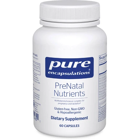 Пренатал нутриентс Pure Encapsulations PreNatal Nutrients капсулы №60: цены и характеристики