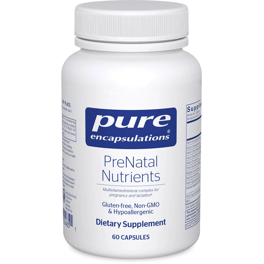 Пренатал нутриентс Pure Encapsulations PreNatal Nutrients капсулы №60: цены и характеристики