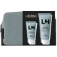 Набір Lierac Homme: Гель для обличчя Energizing Moisturizing Gel, 50 мл + Гель для душу Integral Shower Gel, 200 мл у косметичці