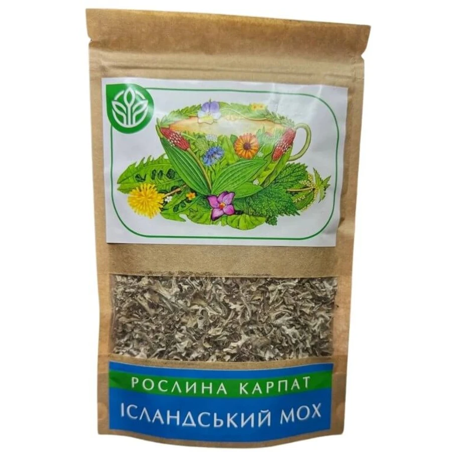 Фіточай Рослина Карпат Ісландський мох, 45 г: ціни та характеристики