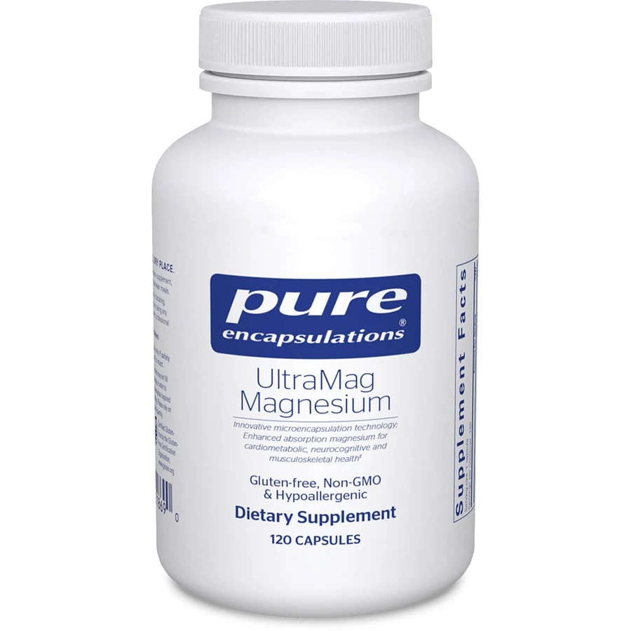 Ультра Магній Pure Encapsulations UltraMag Magnesium капсули №120: ціни та характеристики