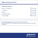 Когнітивні амінокіслоти Pure Encapsulations Cognitive Aminos капсули №120: ціни та характеристики