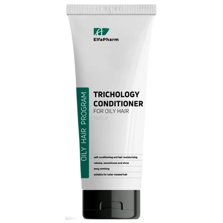 Кондиционер для жирных волос Elfa Pharm Oily Hair трихологический с крапивой 200 мл: цены и характеристики