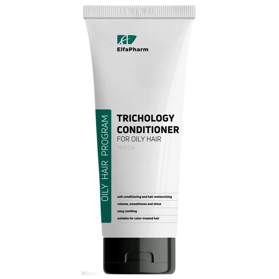 Кондиционер для жирных волос Elfa Pharm Oily Hair трихологический с крапивой 200 мл: цены и характеристики